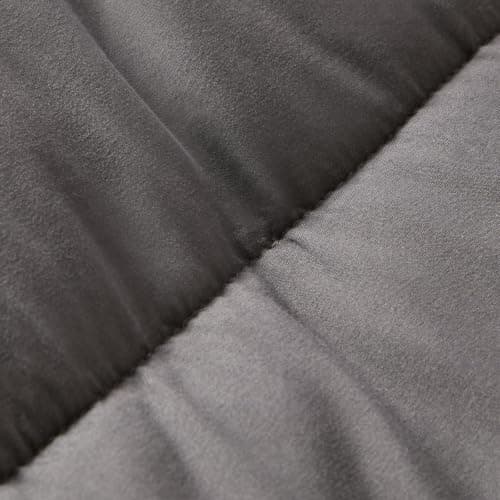 OHS Coverless Duvet Single, 10.5 Tog Duvet with Pillowcase - Charcoal Grey — view 3