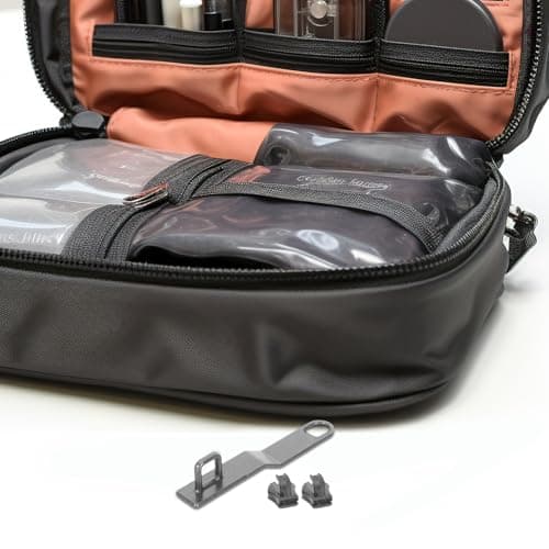 Mobestech Zipper Repair Kit Adaptable with 2 Sets Zinc Alloy Zipper Pulls for #8 Zippers and Suitcases for International Trips — view 6