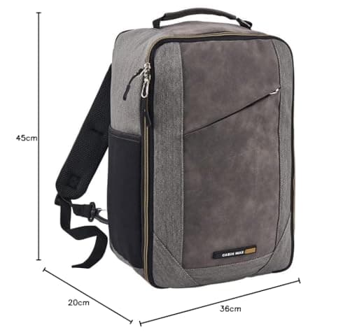 CabinMax Easyjet Cabin Bag 45x36x20 Underseat Cabin Bags & Travel Backpack — view 2