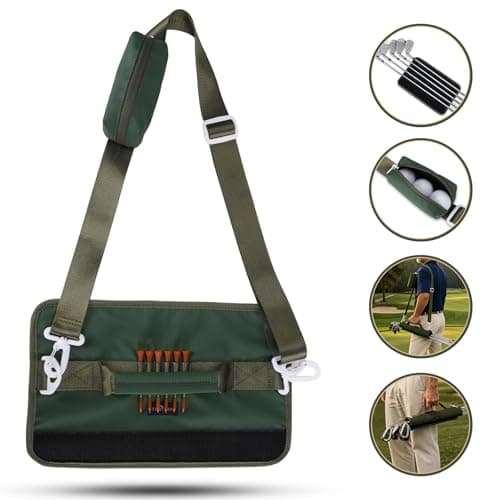 Golf Club Carry Bag with Pocket Lightweight Mini Case for Driving Range — view 4