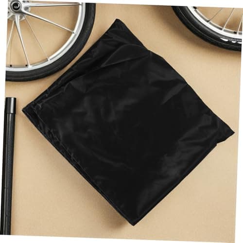 Bicycle Transport Case Foldable Black Polyester Bike Cover — view 5