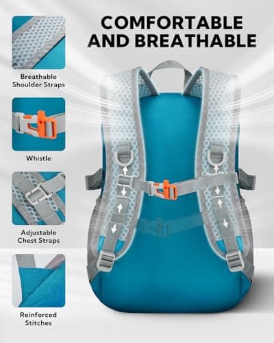 Waterfly 15L Lightweight Packable Backpack Foldable Daypack for Hiking — view 4