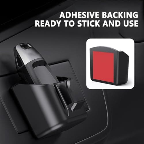 Dashboard Pocket Holder - Keys Organizer | Reusable Versatile Car Accessory Sticky Storage for Small Items, Space Saving Car Console, Seat, Door Holder for Women and Men — view 6