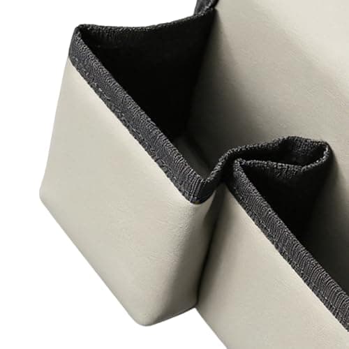 Car Side Storage - Faux Leather 25x12x8cm | Car Sïdē Doøř Organizer with Cup Holder, Key Compartment, Phone Pocket | Vehicle Sedan SUV RV Travel Commuting — view 6