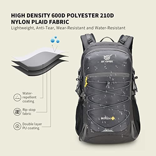 SKYSPER Rucksack 35L Hiking Backpack, Lightweight Travel Backpack Camping Trekking Backpack for Men Women — view 2