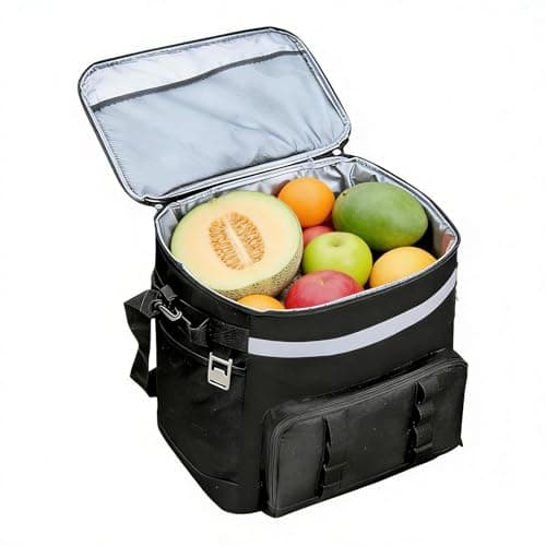 Rolling Cooler Bag Insulated Leakproof Ice Chest