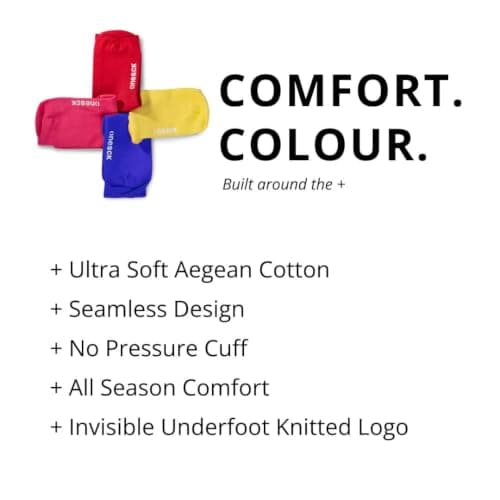 ONESCK Cotton Dress Socks for Women, Burgundy, 4-7 — view 6