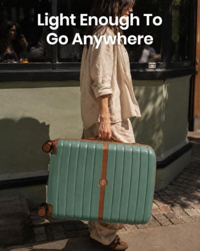 Kono Cabin Hard Shell Suitcase, Lightweight ABS+PC Carry On Hand Luggage — view 4