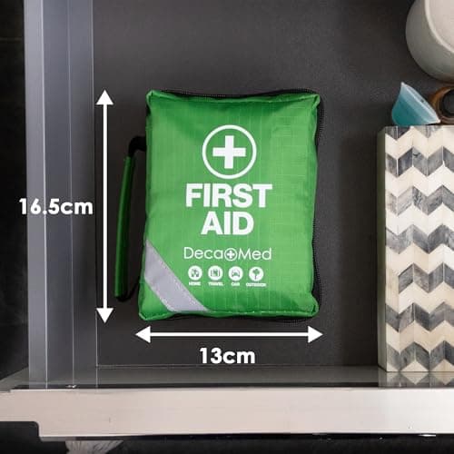 Deca+Med Premium First Aid Kits | Safety Essentials for Home, Office, Car, Caravan, Travel, and Camping (Medium First Aid Kit) — view 3