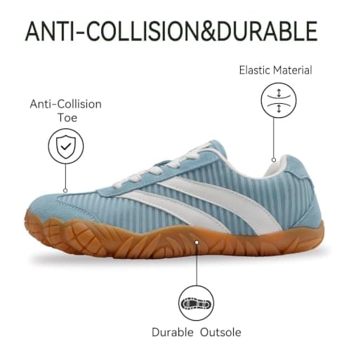 Barefoot Shoes Womens Mens Wide Toe Box Trainers Casual Sneakers Zero Drop — view 2