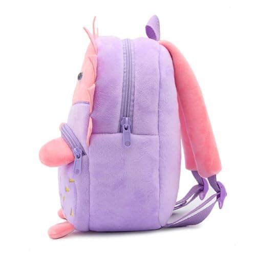 Backpack Laptop Work Bag for Women Men and Students, Grey Commuter Rucksack with organised Front Pockets, Comfortable Double Straps, Boys Girls Cute Toddler Preschool Style (One Size) — view 2