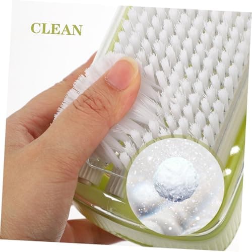 BIUDECO Travel Soap Foaming Box with Roller Brush, Pp and Abs, Creates Rich Lather, Multi-functional Soap Dish for Bathroom, Shower, Camping, Light Green — view 4