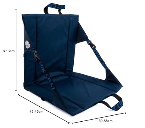 Crazy Creek Original Chair Perfect for Stadium Seats, Camping, Hiking & More, Comfort on All Terrains, Adjustable Straps, Lightweight Design, Water-Resistant — view 3