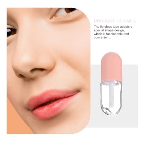 10 Pack 5ml Pink Plastic PP Lip Gloss Tubes for DIY — view 3