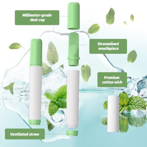 Mint Flavoured Air Inhaler with 3pcs Mint-Flavoured Filters — view 3