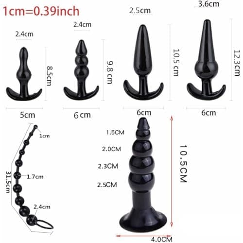 6-Pack Style A Black Elastic Silicone Hip Trainer — view 4