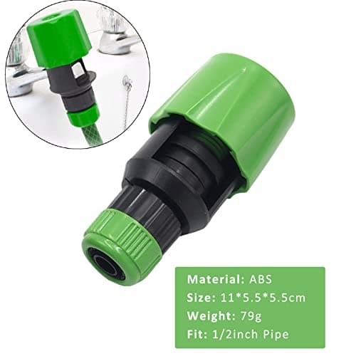 Kitchen Tap Hose Connector for Sink, Garden Tap Connector Hose Pipe Adapter — view 3