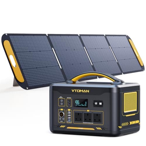VTOMAN Jump 2200 Portable Power Station with 200W Solar Panel