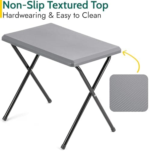 Trail Small Folding Camping Table, Grey — view 5