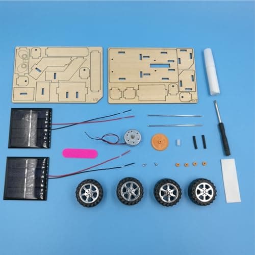 Science Kit Solar Powered Educational Car Building Toys — view 5