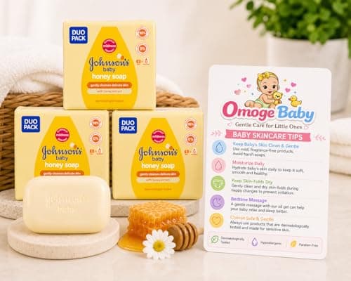 Baby Soap Bar for Sensitive Skin - Gentle Moisturising Baby Bath Soap for Newborns and Infants - Mild Daily Cleansing Bar - Pack of 6 Bar Soap (3 x 2 Duo Packs) — view 2