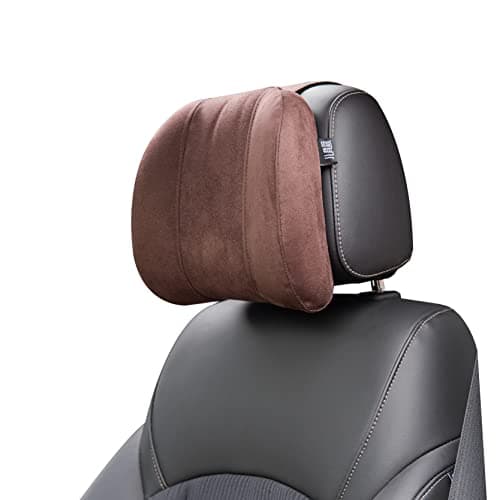 Forbell Car Headrest Neck Pillow, Brown