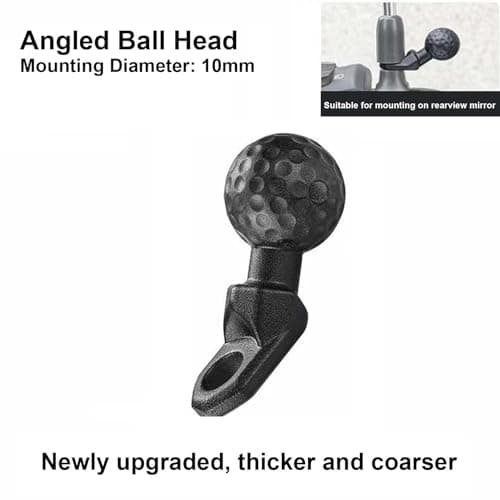 Generisch Ball Head Mount - Stabilised Ball Base Connector, Anti-Vibration Grip, Mount Support Bracket | Holder for Motorcycle, Cycling, Phone, Outdoor Riding, Touring, Commute, GPS, Trips, City — view 6