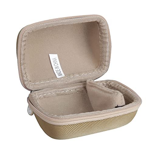 Hard EVA Travel Case for Anker SoundCore mini Super Portable Speaker by Hermitshell (Gold） — view 3