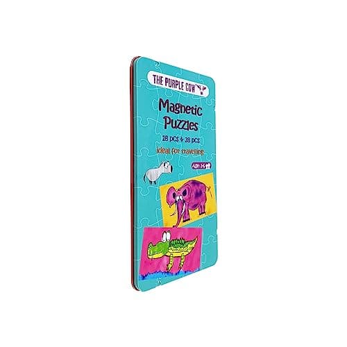 The Purple Cow PC078 Magnetic Travel Game, Mini Puzzles — view 4