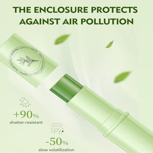 Cooling Balm Stick, Peppermint Soothing Skin Balm - Herbal-Infused Comfort Balm, Travel-Sized 6.5g Twist-Up Stick, Refreshing Sensation for Home & Outdoor Use (#1) — view 4