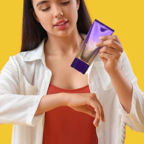 Purple Liquid Sunscreen Broad Spectrum Face Body — view 6