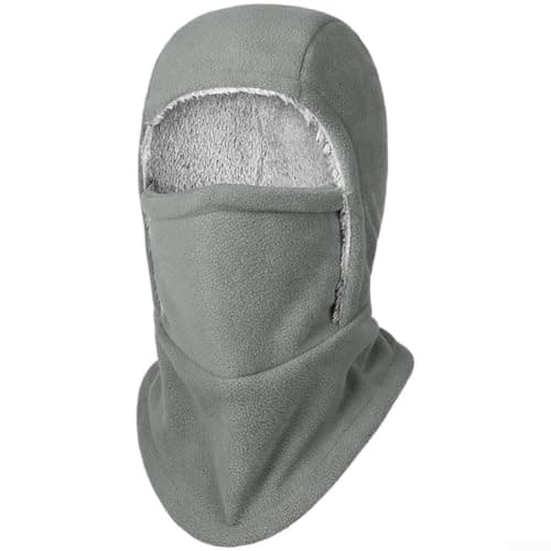 Fleece Balaclava Ski Mask Windproof Warm Winter Hat