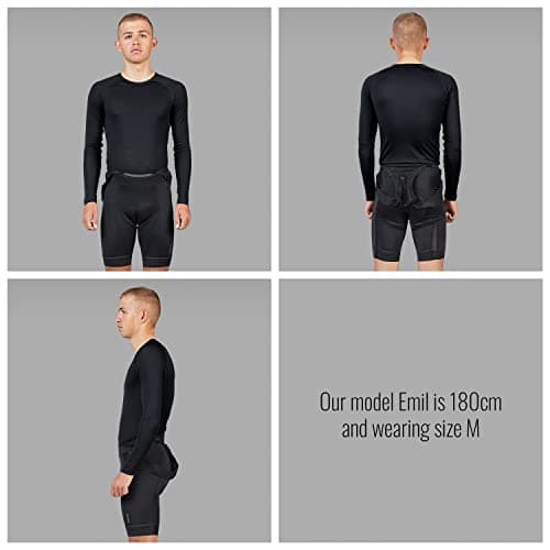 GripGrab Ride Thermo 1 and 3 Pack Winter Cycling Base Layer Long Sleeve Men — view 3