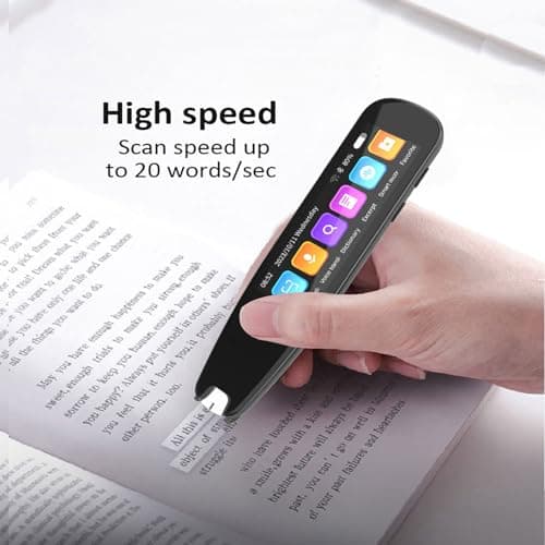 moyiw Scan Reader Pen, 134 Languages Real-Time Translation, Text to Speech — view 6