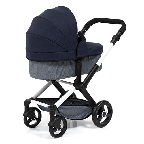 Bayer Baby Dolls Pram XEO, Convertible Doll Pushchair, 46cm Dolls — view 2
