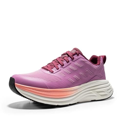 NORTIV 8 Women's Walking Shoes Running Tennis Sneakers,Purple,6