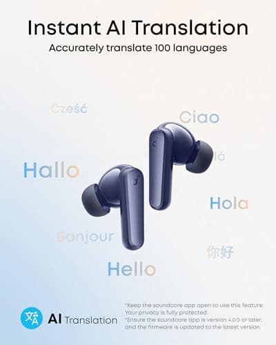 soundcore by Anker P20i True Wireless Earbuds, 10mm Drivers with Big Bass, Bluetooth 5.3, 30H Long Playtime, IPX5 Water-Resistant, 2 Mics for AI Clear Calls, 22 Preset EQs, Customization via App — view 4