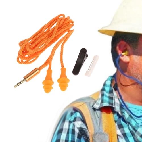 Teruyol Earplugs, 3.5 Mm Headphones, Work Headphones, Travel Headphones, Yellow 70cm — view 5