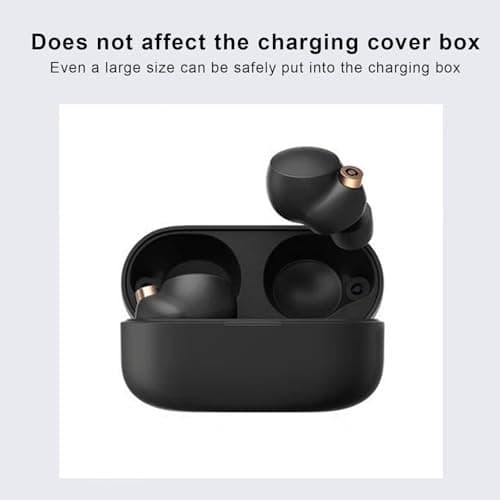 3 Pairs Earbud Tips for Sony Wf-1000xm5,Memory Foam & Rubber Eartips Tips In S/M/L,Silicone Buds Soft Non-Slip Replacement Ear Tips for Noise Reduction And Comfort,Secure Fit for Sony Wireless Earbuds — view 6