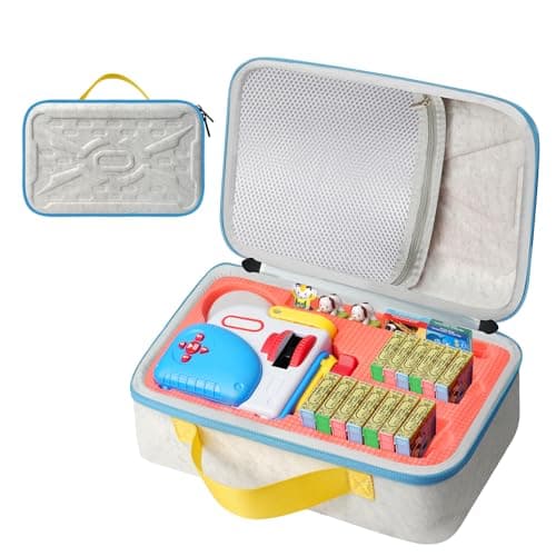 sarlar Detachable Bag Compatible with Little Tikes Story Dream Machine Books Starter Set，Kids Toys Storage Case for Little Tikes for Storybook, Audio Play, Character,with Handle and Shoulder Strap — view 2