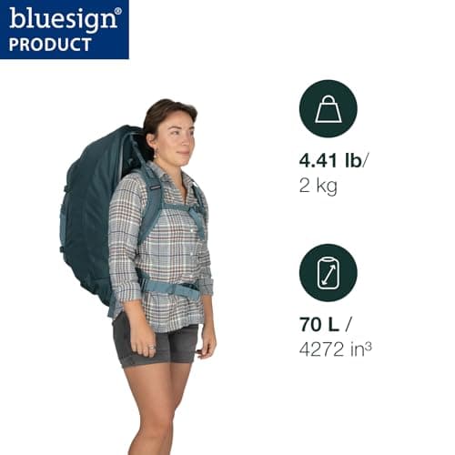 Osprey Fairview Women's Travel Pack, 70L, Black — view 2
