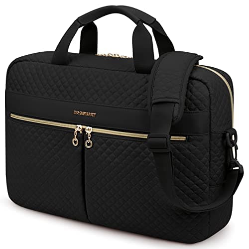 bagsmart Laptop Bag for Women, 17.3" Briefcase Teacher for Work School