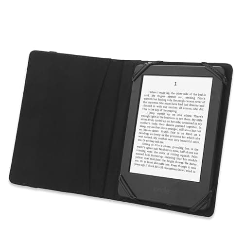 ENJOY-UNIQUE Antique Retro Style Universal 6 inch 6" Ereader Book Style Case Cover for Kindle/Pocketbook/Onyx Boox/Tolino/Nook Old fashion 6inch ebook reader — view 6