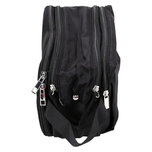 Yosoo Health Gear Toiletry Bag with Double Opening, 195g (Black) — view 3