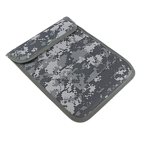 Paowsietiviity RFID Signal Blocking Pouch Case Bag for Tablets Camouflage