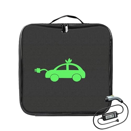EV Charging Cables Storage Bag Large Capacity Electric Car Charger Case