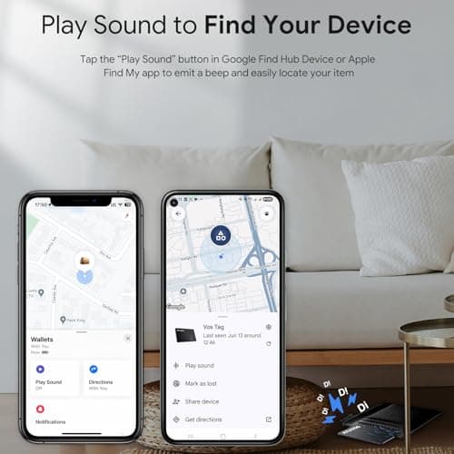 ATUVOS Dual System Card Tracker 2 Pack ，Thin 0.16cm (Wireless Charging) — view 3