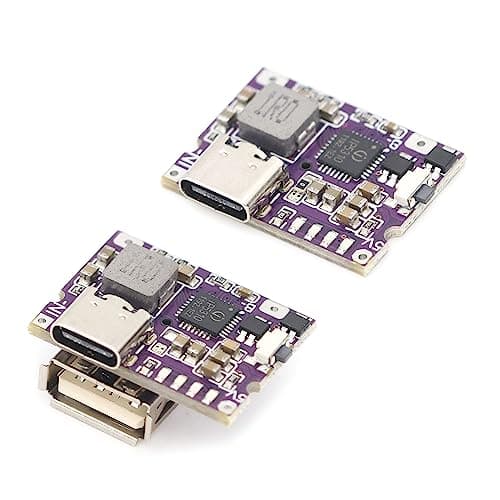 yanwuwa Type-C/USB 5V 3.1A Mobile Power Bank Charging Modules Lithium Battery Charger Board Printed Circuit Board Protections Mini Type-c Charging Motherboards — view 3