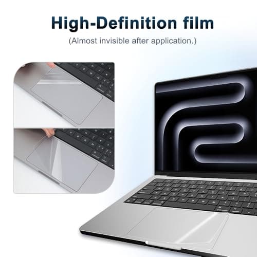 Arisase 2-Pack Trackpad Protector for MacBook Pro 14",High Definition — view 3