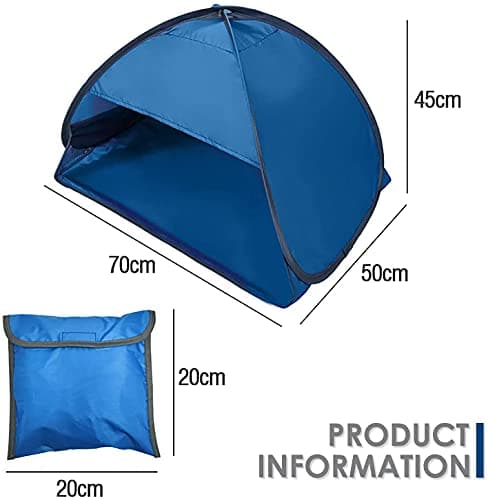 Namvo Mini Sun Shade Tent with Zip Closure for Beach Picnic and Camping — view 2